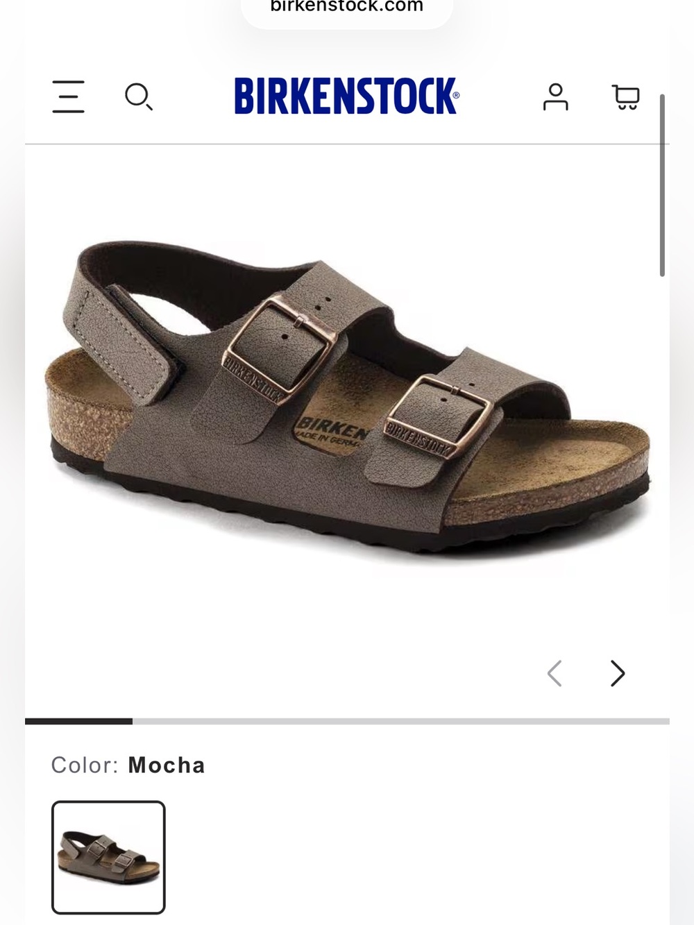 Birkenstock Kids Sandal — like new